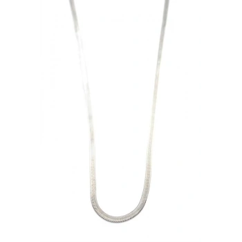 Xuping İtalyan Zincir Kolye-60cm - Gümüş