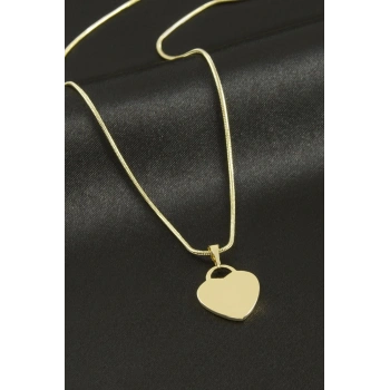 Xuping Kalp Lüks Çelik Kolye