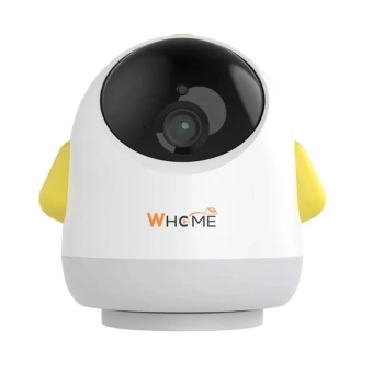 YAPAY ZEKA DESTEKLİ 360° GECE GÖRÜŞLÜ SARI WİFİ BEBEK GÜVENLİK KAMERASI (4887)