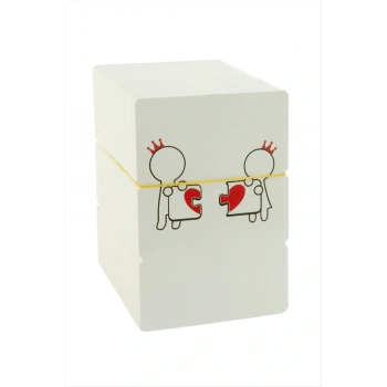 Yapboz Sevgili Bileklik Kartı 200 Adet