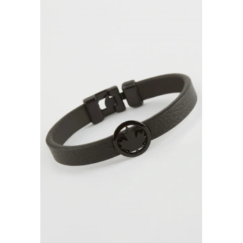 Yaprak Kaliteli Suni Deri Bileklik