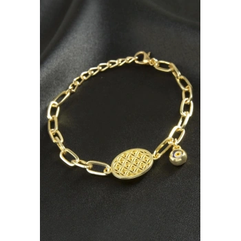 Yaşayan Nazar Zincir Bileklik