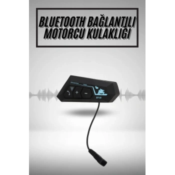 Yeni Nesil Dinleme Ve Konuşma Özellikli Intercom Kask Kulaklığı 5.0 Bluetooth