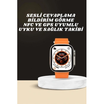 Yeni Nesil Ultra Akıllı Saat Adımsayar Uyku Takibi Nabız Sensörü