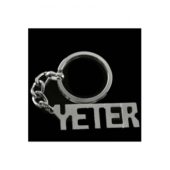 Yeter İsimli Anahtarlık