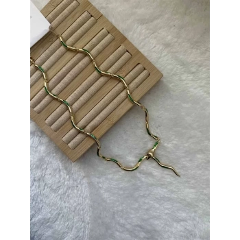 Yılan Kolye - Altın