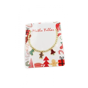 Yılbaşı Bileklik - Altın