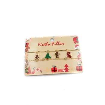 Yılbaşı Bileklik - Altın