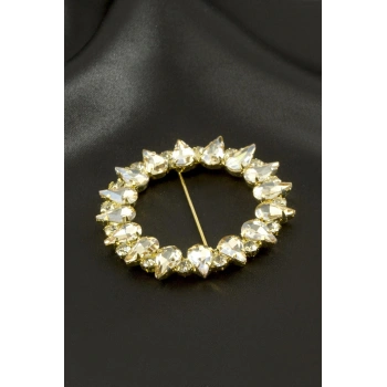 Yıldız Damla Taşlı Kemer Tokası 1 Adet