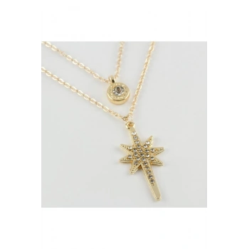 Yıldız Figürlü Yeni Sezon İkili Kolye