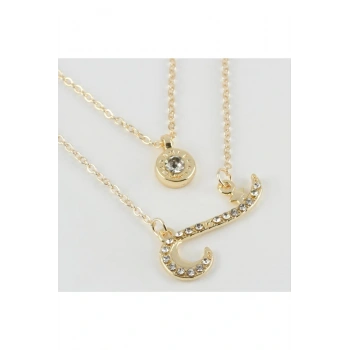 Yıldız Figürlü Yeni Sezon İkili Kolye