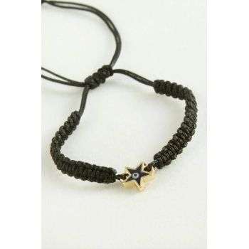 Yıldız Makrome İp Bileklik