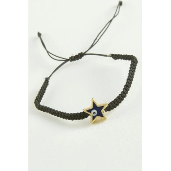 Yıldız Makrome İp Bileklik