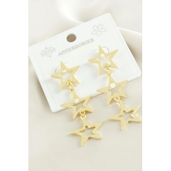 Yıldız Metal Küpe