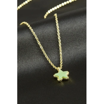 Yıldız Polyester Kolye