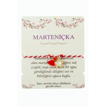 Yıldız Püskül Marteniçka İp Bileklik
