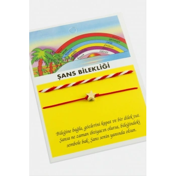 Yıldız Şans İp Bileklik