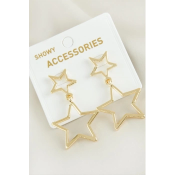 Yıldız Yeni Sezon Metal Küpe