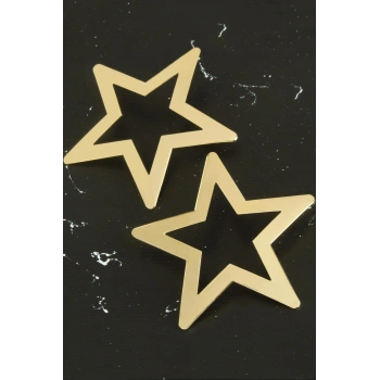 Yıldız Yeni Sezon Metal Küpe