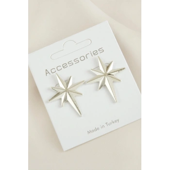 Yıldız Yeni Sezon Metal Küpe