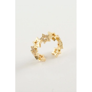 Yıldız Zirkon Taşlı Yüzük