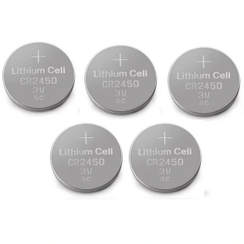 Yuma Cr2450 Süper Lityum 3v 5’li Kart Düğme Pil