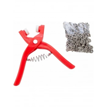 Yuvarlak Halkalı Kuş Gözü Pensesi 9.5 Mm - Bebek Elbise Çıtçıt Montaj Seti