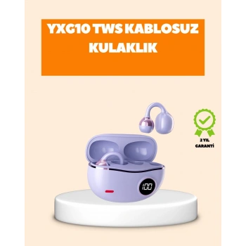 Yxg10 Klipsli Açık Kulaklık – Spor İçin Uygun Aptx Ses Ergonomik Yapı