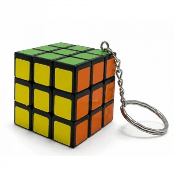 Zeka Küpü Anahtarlık - Mini Rubik Küpü Taşınabilir Oyuncak