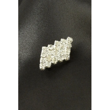 Zikzak Taşlı Broş