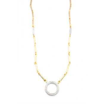 Zincirli Vip Kolye - Altın