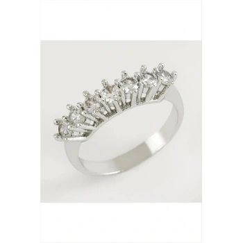 Zirkon Yedi Taşlı Yüzük