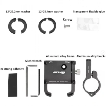 ZR Gub Pro 3 Dc Motosiklet Telefon Tutucu