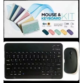 ZR20Km Siyah Kablosuz Klavye Mouse Set