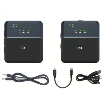 ZR558 Sx9 Rx Tx Lightning Type-C Aux Mikrofon