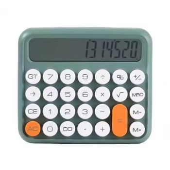 ZR741 Jn-800 Junno Yeşil Hesap Makinesi