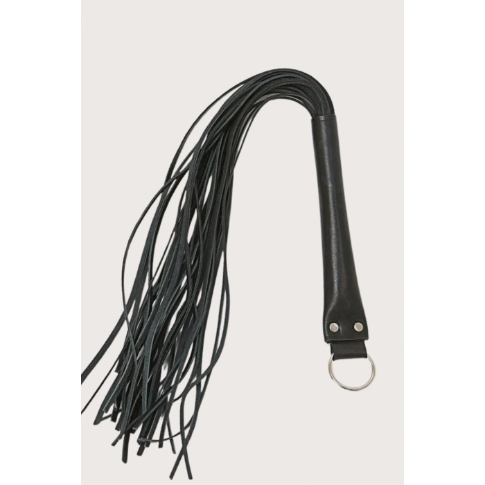 MARSiLYAN-  Deri Fantezi Harness Siyah Kırbaç