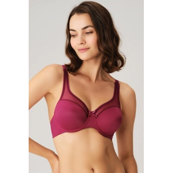 MARSiLYAN- Balenli Desteksiz Dolgusuz Toparlayıcı Yumuşak Süngerli Günlük Klasik Küçültücü Sütyen