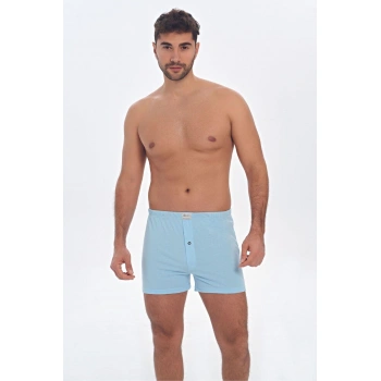 MARSiLYAN- Erkek Pamuklu Önden Düğmeli Klasik Bokser