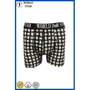 MARSiLYAN- Likralı Pamuklu Renkli Erkek Boxer