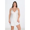 MARSiLYAN- 2li Beyaz-pembe Sabahlık Takımı Bigsize 6210