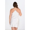 MARSiLYAN- 2li Beyaz-pembe Sabahlık Takımı Bigsize 6210
