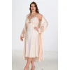 MARSiLYAN- 2li Fildişi Sabahlık Takımı Bigsize 6222