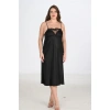 MARSiLYAN- 2li Siyah Sabahlık Takımı Bigsize 6221