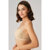 MARSiLYAN- Balenli Desteksiz Dolgusuz Toparlayıcı Dantelli Küçültücü Sütyen