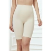MARSiLYAN- Toparlayıcı Bel Ve Bacak İnceltici Dikişli Uzun Paçalı Orta Bel Sıkı Şort Korse