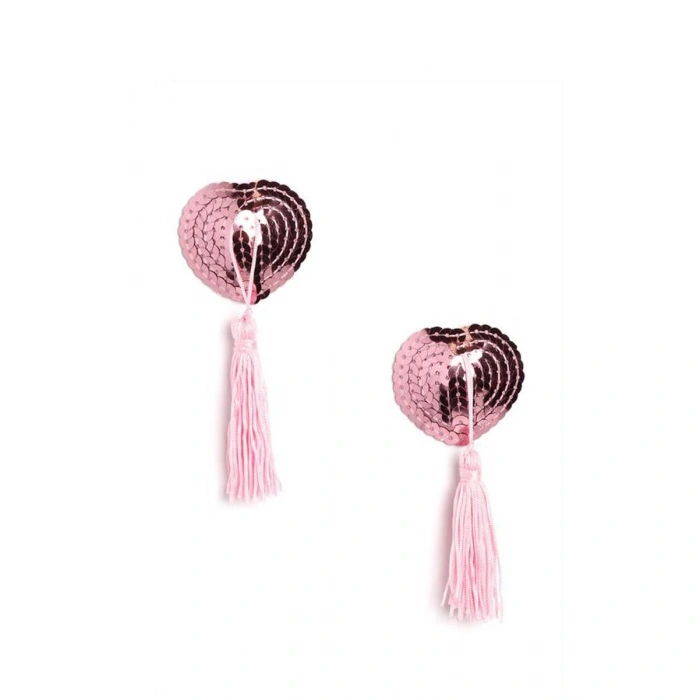 MARSiLYAN- Pembe Püsküllü Fantezi Göğüs Ucu Kapatıcı