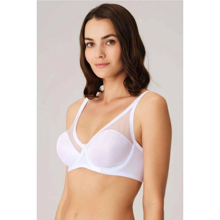 MARSiLYAN- Balenli Desteksiz Dolgusuz Toparlayıcı Günlük Klasik Küçültücü Sütyen