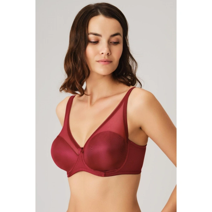 MARSiLYAN- Balenli Desteksiz Dolgusuz Toparlayıcı Günlük Klasik Küçültücü Sütyen