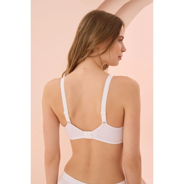MARSiLYAN- Beyaz Dikişsiz Emzirme Sütyeni